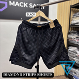 DIAMOND STRIPS SHORTS