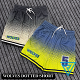 WOLVES DOTTED MESH SHORTS