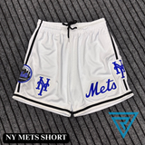 NY METS MESH SHORTS