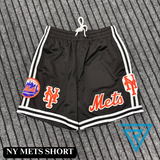 NY METS MESH SHORTS