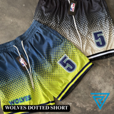 WOLVES DOTTED SHORTS
