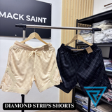 DIAMOND STRIPS SHORTS
